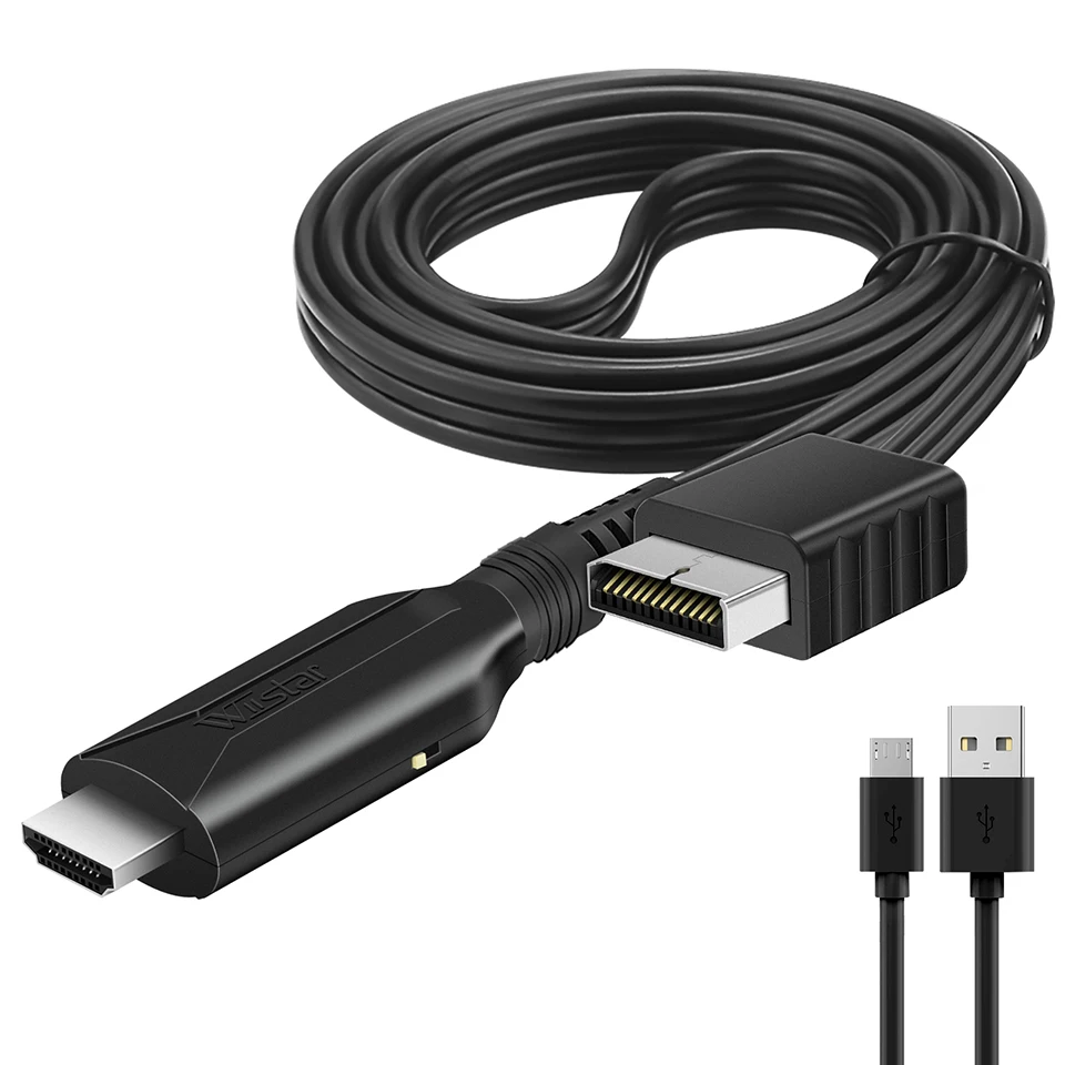 

Playstation PS2 to HDMI-compatible Converter Adapter HD Link Cable for PS2 Support HDMI-compatible 1080P 720P Output