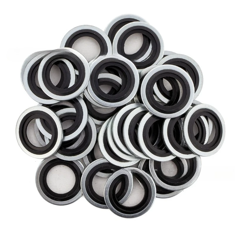 

10/20/30 шт. для Renault, уплотнительная шайба, автомобильный масляный поддон, сливная пробка, алюминиевый сплав, резиновое уплотнительное кольцо, прокладка, автомобильные аксессуары