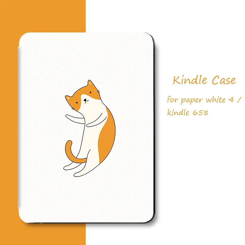 

For Kindle Paperwhite 5 Cover Creative Cartoon Cat for Case Kindle 10th Generation Kindle 658 Paperwhite 12345 Funda Capa