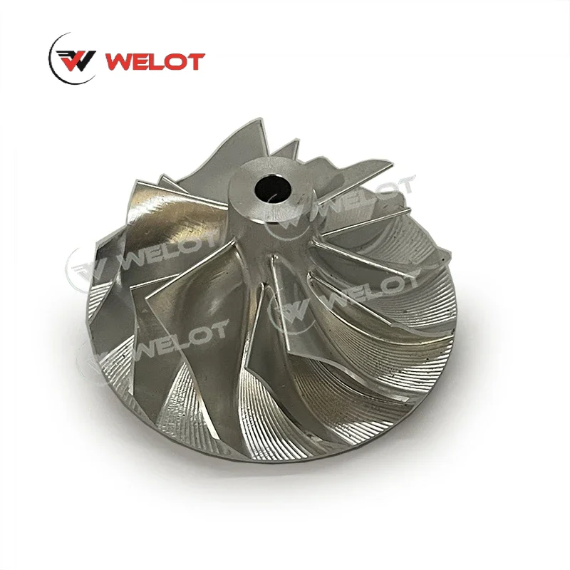 Фото Компрессорное колесо GTB2056V MFS Billet, совместимое с 816841, 816841-0002, 816841-5002S, 816841-0003, 816841-5003S, A6420900880, A6420901680 №1
