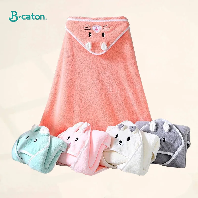 Boy Girl Soft Warm Sleeping Swaddle Newborn Baby With Hood C