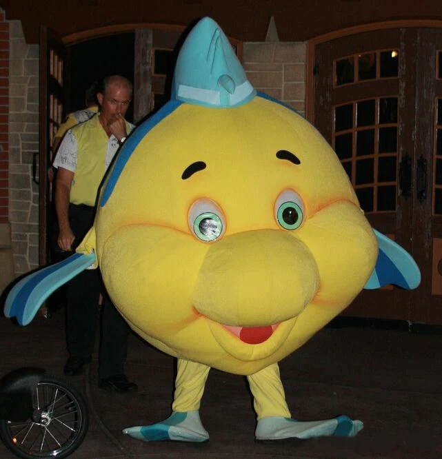 Талисман-волшебник костюм рыбы-талисмана для взрослых персонаж мультфильма