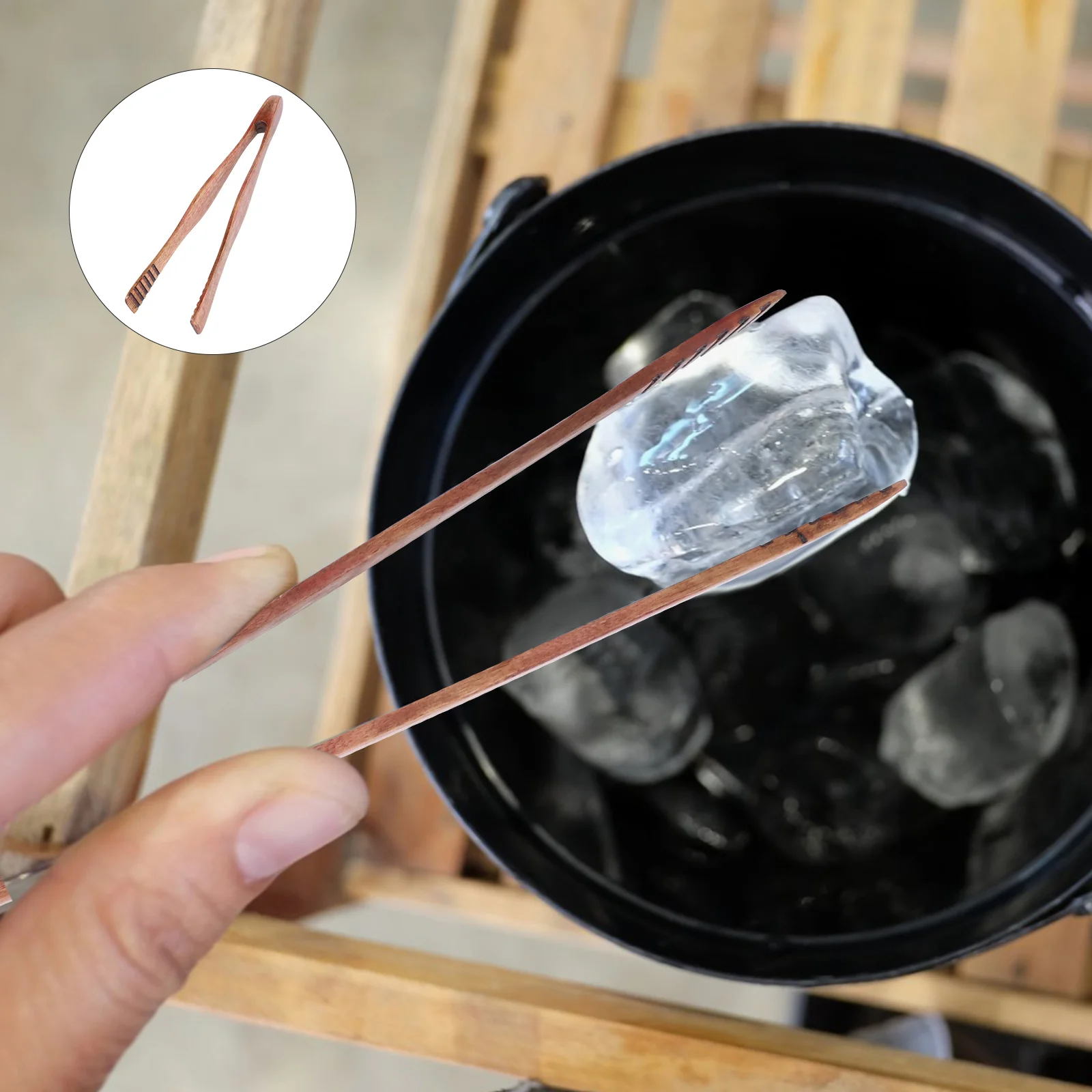 

Tongs Wooden Serving Tongtoaster Bread Metal Kitchen Clip Cooking Bbq Salad Mini Cake Small Appetizer Barbecue Fruit Steak Bacon