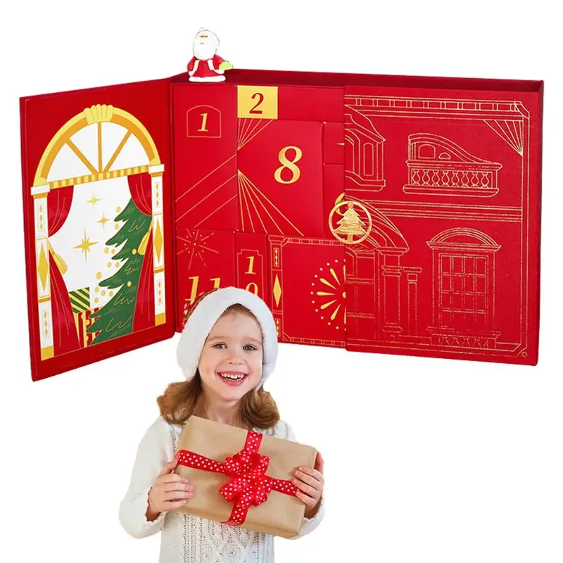 

Christmas Advent Calendar Box Girlfriend Gift Packaging Box Gift Box EmptyBox Christmas Count Down Gift Box For Kid Calendar Box