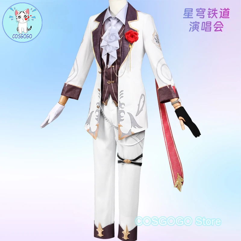 Honkai: Star Rail Argenti костюм для косплея концерта игровой красивая униформа на Хэллоуин