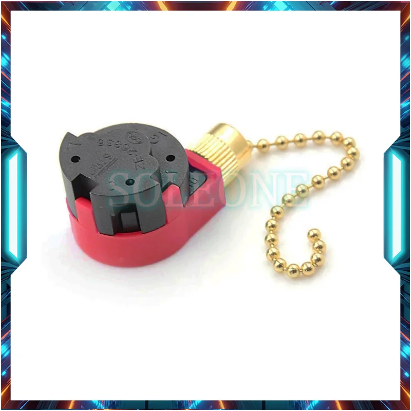 Настенный выключатель потолочного вентилятора для Zing Ear 3 скорости 4 провода