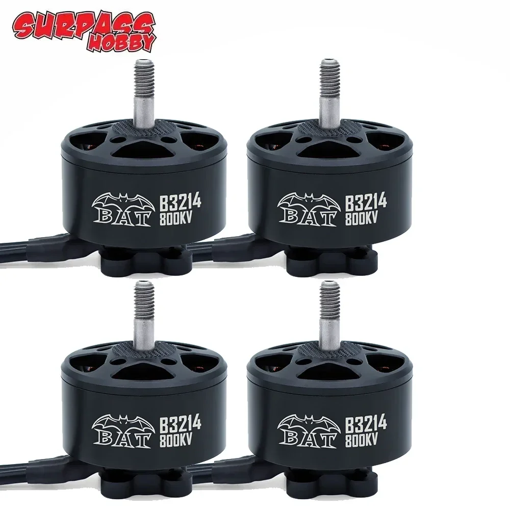 4 шт. SURPASS Hobby B3214 730KV 800KV 1000KV бесщеточный двигатель совместимый с 9-10-дюймовым