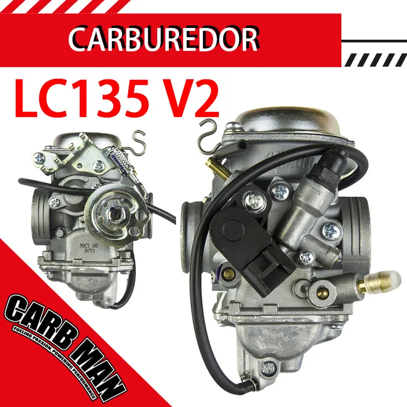 Фото Карбюратор для мотоцикла Mikuni Yamaha LC135 V2 Spark Z LC 135 Sniper135 JUPITER MX135 №1