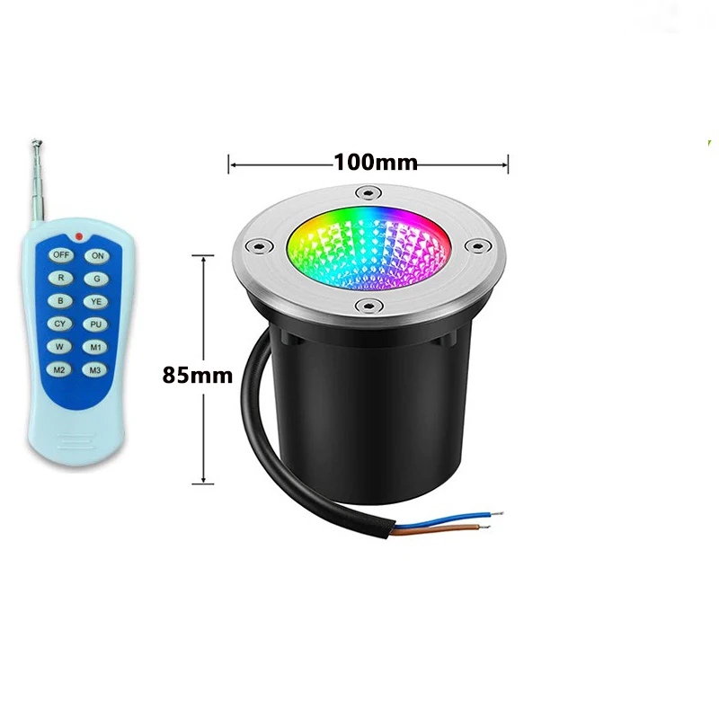 RGB Садовые Подземные Лампы VKJMLED