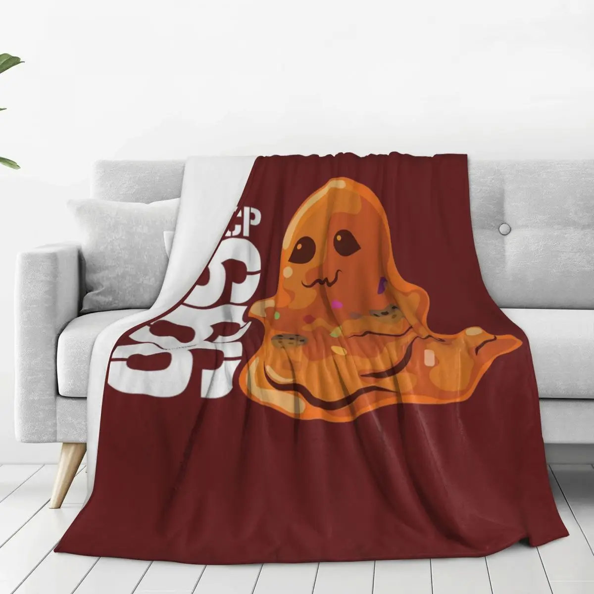 SCP-999 лоскутное монстр SCP Foundation одеяло флисовое легкое для дивана дома спальни