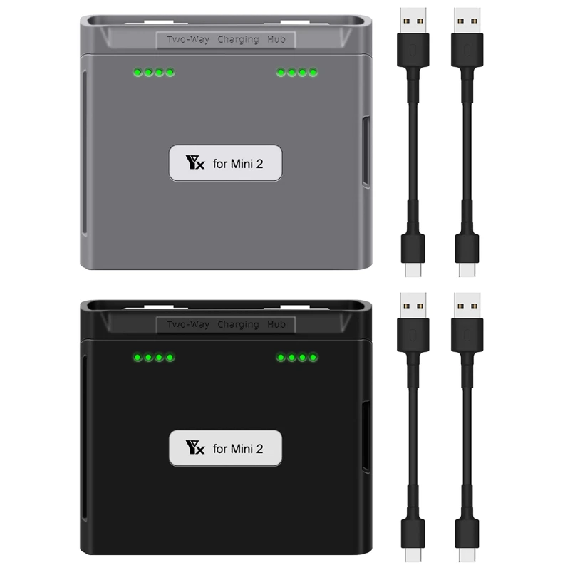 

Two-Way Charging Hub Batteries Manager Quickly Charge Power Bank Drone Accessories Compatible with Mavic Mini 2/Mini SE