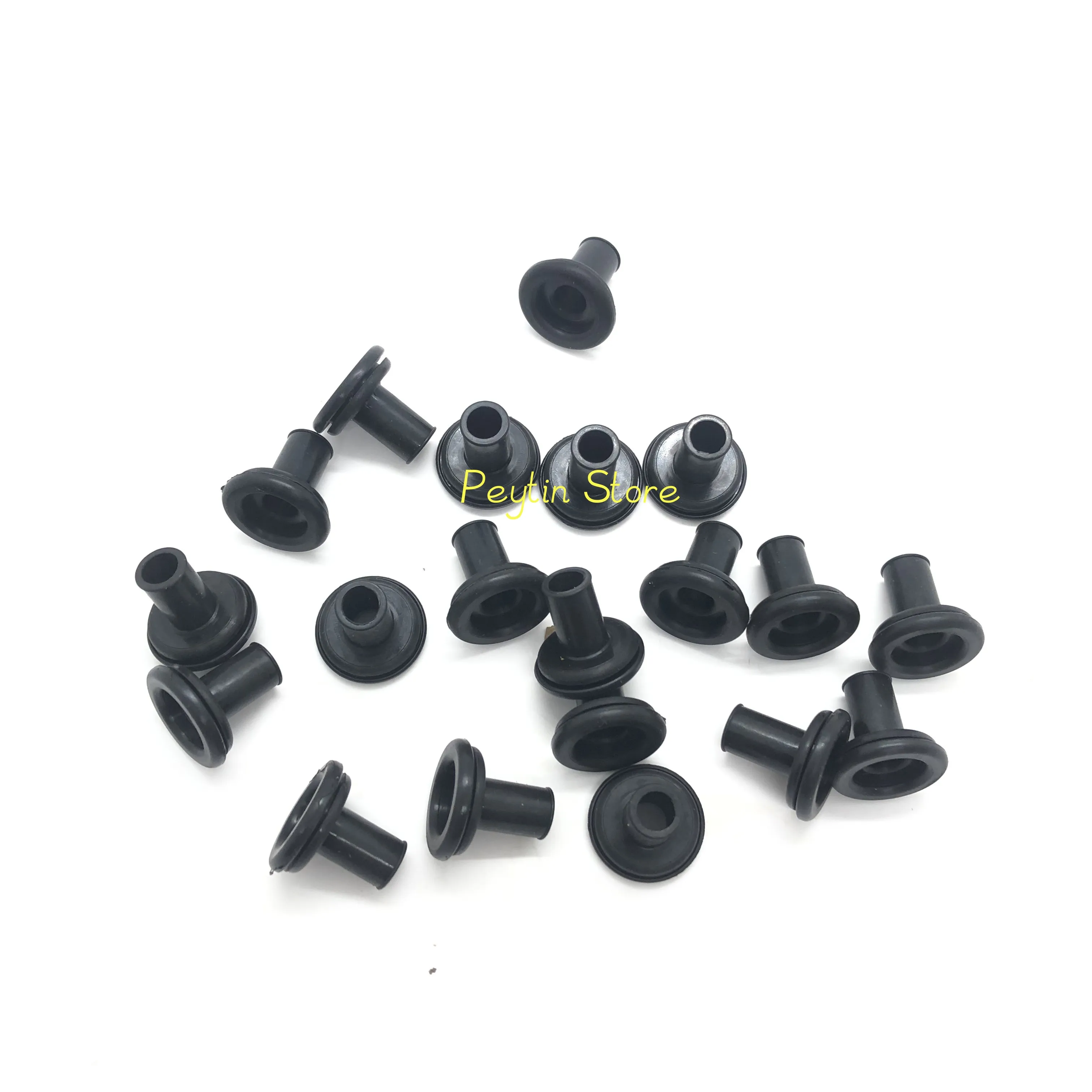 

20 шт. отверстие для листового металла 15 мм черная резиновая Пыленепроницаемая резиновая втулка для автомобильного провода