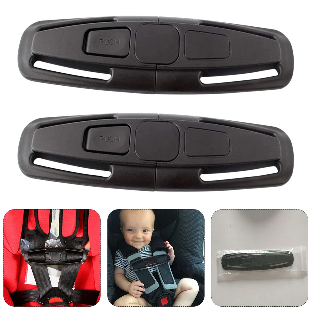 

3pcs Highchair Harness Clip Belt Buckle Harness Clip Replacement Part