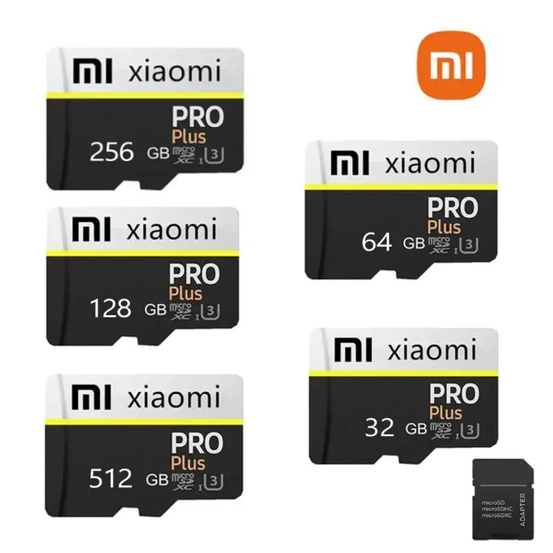 

Карта памяти Micro SD XIAOMI 16 ГБ 32 ГБ 64 Гб 128 ГБ 256 ГБ 512 ГБ высокоскоростная класс 10 SD/TF флэш-карта для смартфона настольного ПК камеры