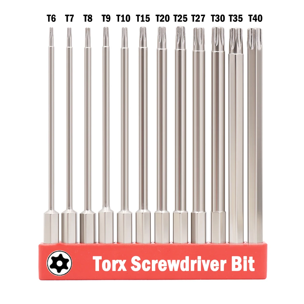 Отвертка Torx для точной винта полая отвертка 100 мм легированная сталь