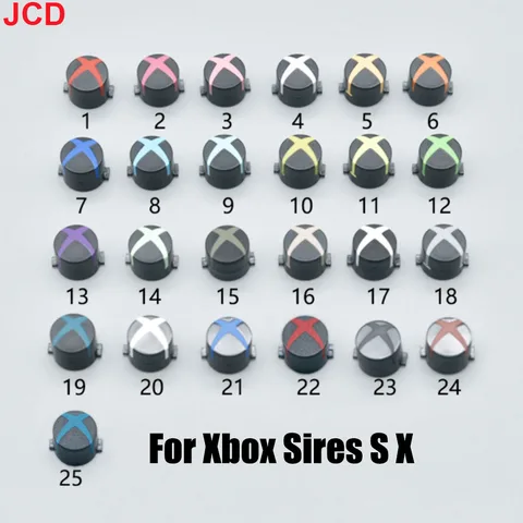 1 комплект для контроллера Xbox One S X1S Elite1/ 2, кнопка «домой», старт, возврат, задний переключатель, справочная информация о питании, клавиша логотипа для Xbox серии S X