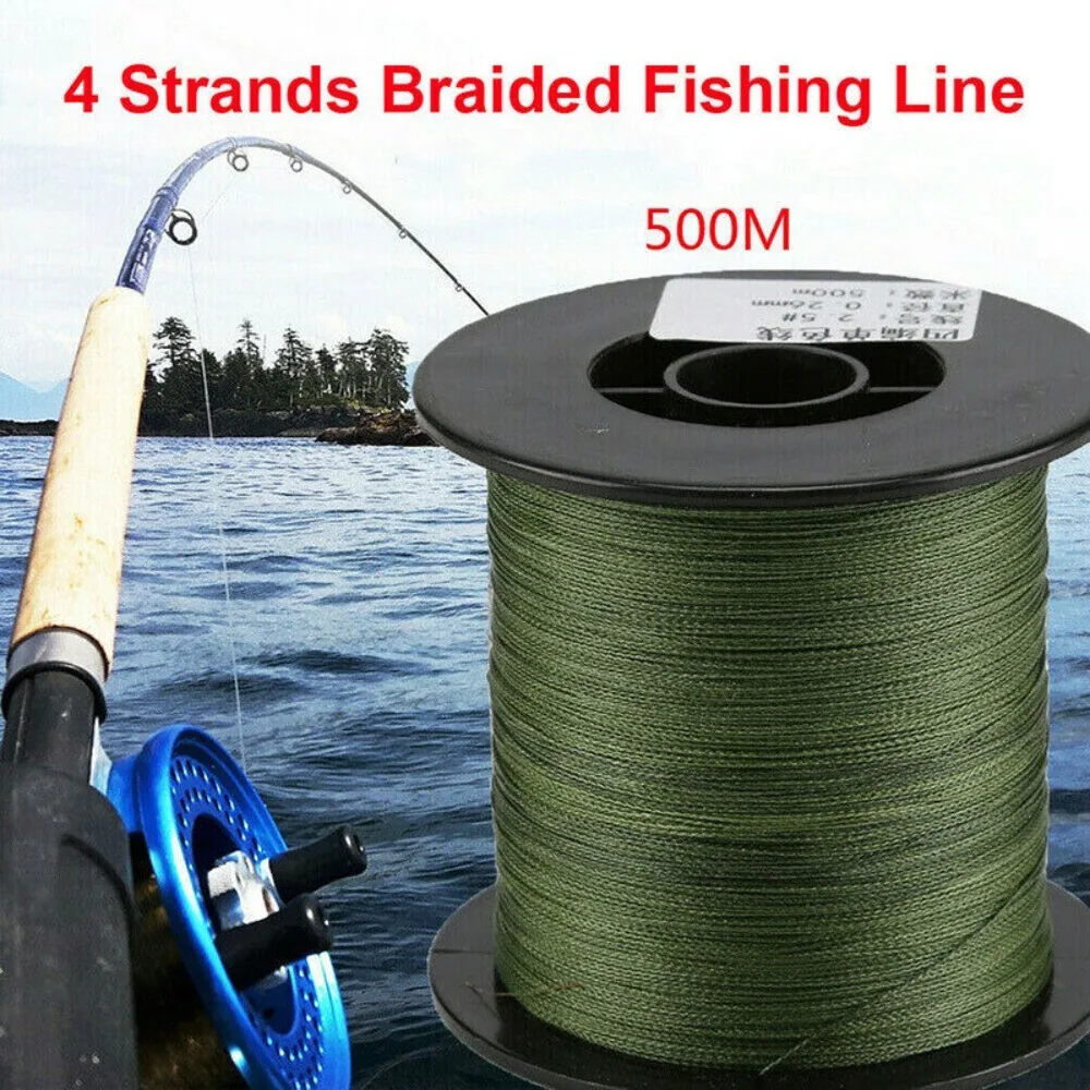 

30-50LB 4 Strands 500M Fishing Line Fishing Line New Fishing Rope for Fishing Men Women