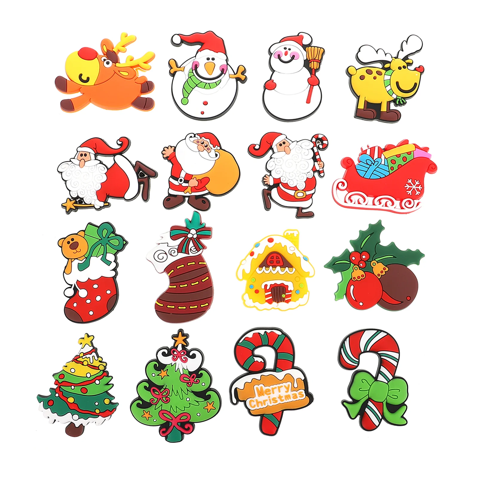 

16pcs Premium Cartoon Fridge Magnet Refrigerator Decor for Gift Kitchen Refrigerator