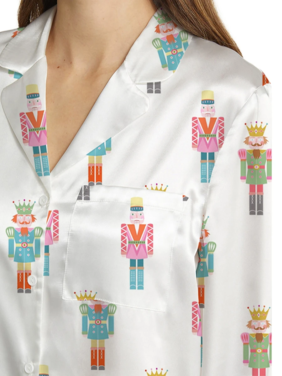 Женский пижамный комплект из 2 предметов одежда для дома костюмы с мультяшным