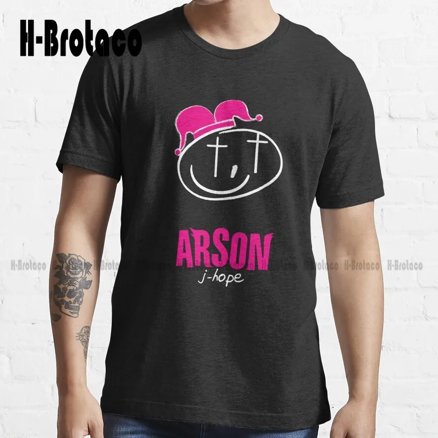 

Arson Jack In The Box Jhope Graphic Tee Trending T-Shirt Mens Fishing Shirts Xs-5Xl Custom Gift Make Your Design Streetwear
