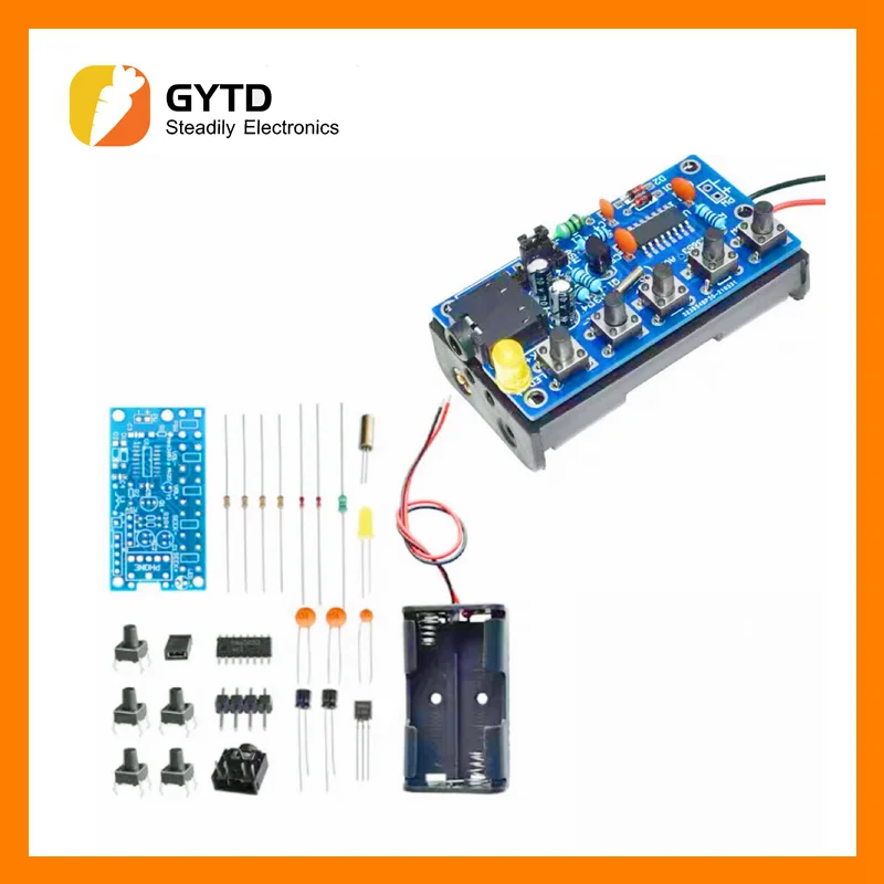 

RDA5807 DIY электронные наборы беспроводной стерео FM радиоприемник Модуль PCB 76 МГц-108 МГц DC 1,8 V-3,6 V