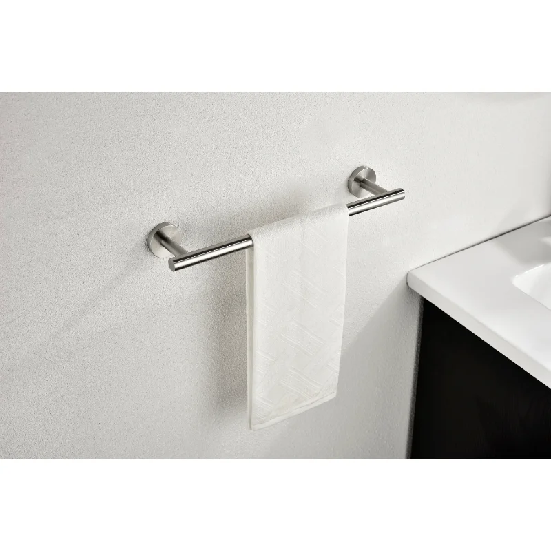 

3 - Piece Bathroom Hardware Set Brushed Nickel Stainless Steel [US Stock]
