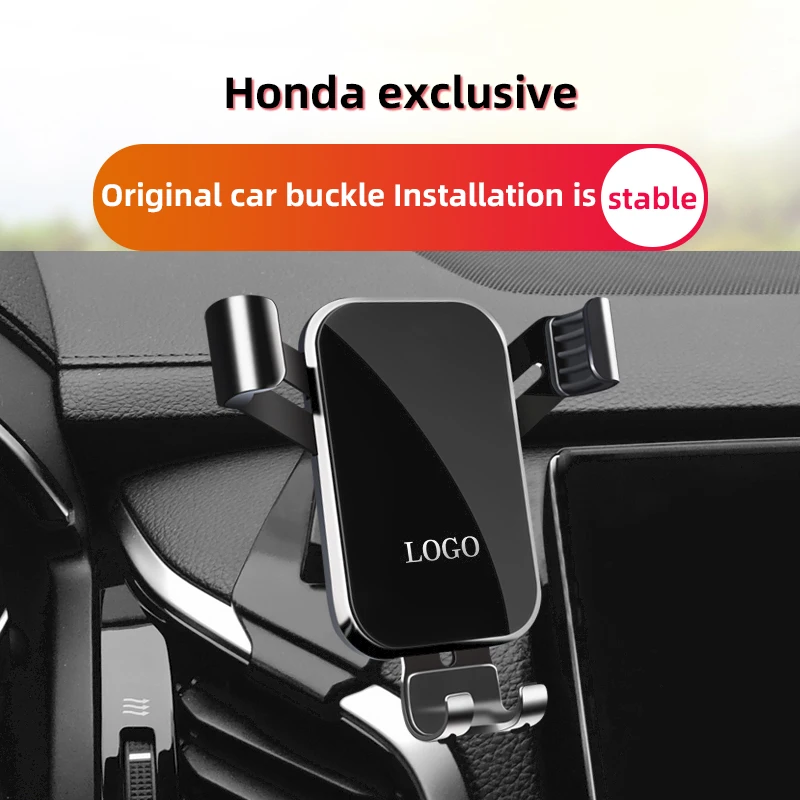 Держатель для телефона автомобильный специально для Honda Avancier с левым рулем 2017-2023 вращение на 360 гравитационный автоматический захват кронштейн аксессуары