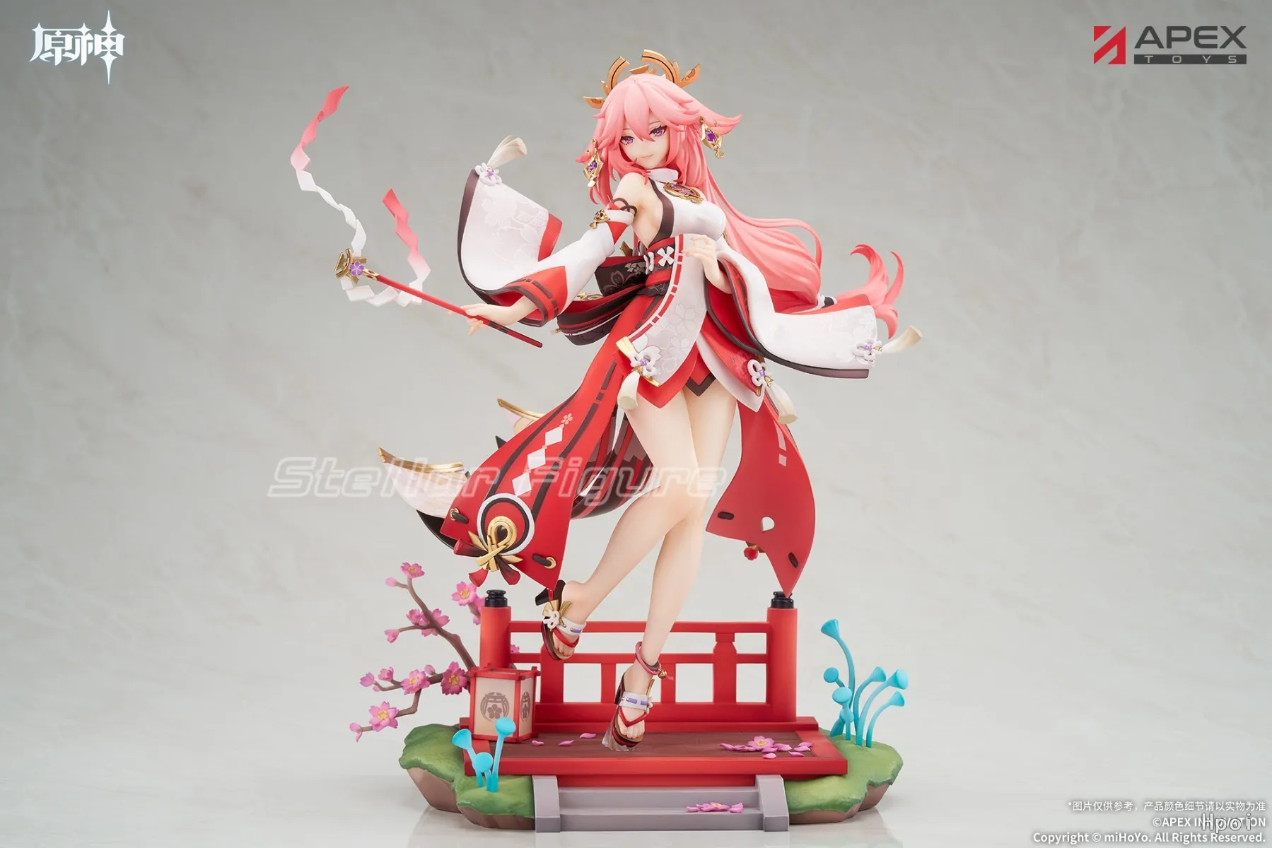 Фото 【SF】В наличии APEX-TOYS MiHoYo Yae Miko Коллекционная фигурка в масштабе 1/7, модель, подарок №3