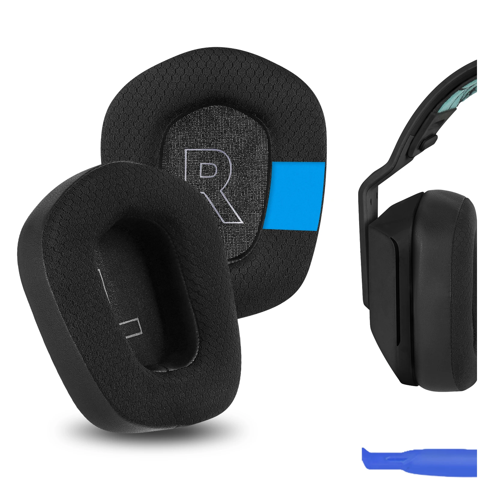 Спортивные охлаждающие гелевые сменные амбушюры Geekria для наушников Logitech G733