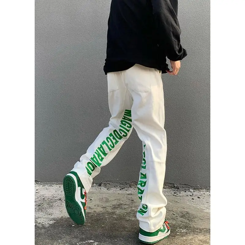 Брюки мужские и женские прямые свободного покроя