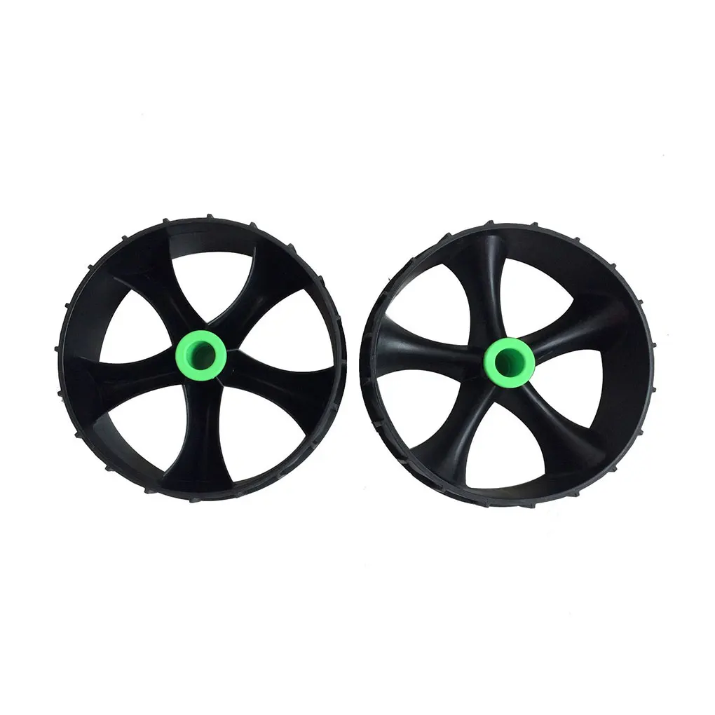 

Kayak Wheel with TPE Surface Dolly Trailer inches Trolley Cart Tire Strong-bearing Replacement Wheels Surfing Parts