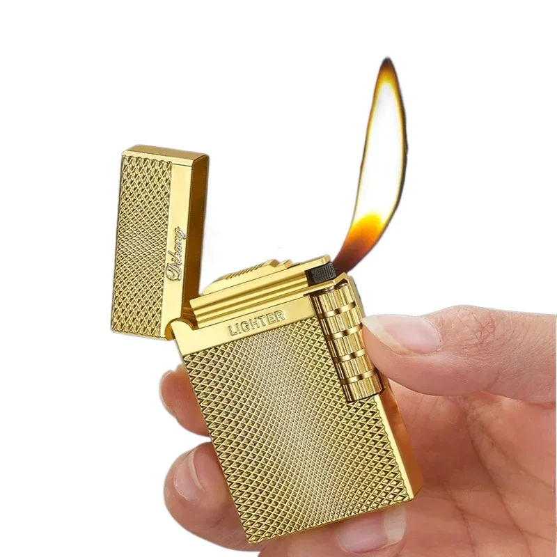 Бутановая газовая зажигалка аксессуары для курения шлифовальный круг кремневая