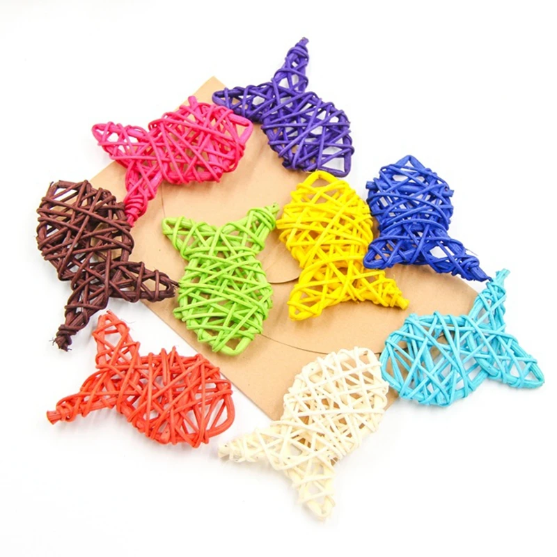 

Ротанговые шары-рыбки, 10 шт.