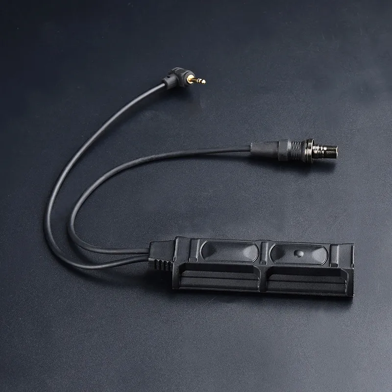 Удаленный двойной переключатель давления SF plug 2 5 мм для PEQ DBAL NGAL M300M600 тактический