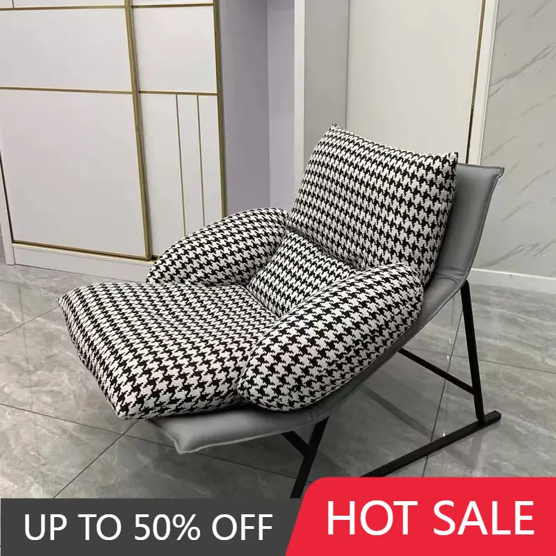 

Nordic Design Ergonomic Chairs Living Room Cushions Interior Leather Relaxing Chair Single Deck Reading Sillas Home Furniture
