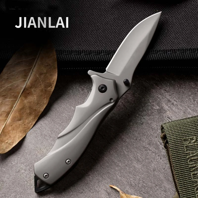 

EDC Portable Multi-function Stainless Steel Mini Fruit Folding Knife Camping Wilderness Defense Outdoor camping Knife Survival