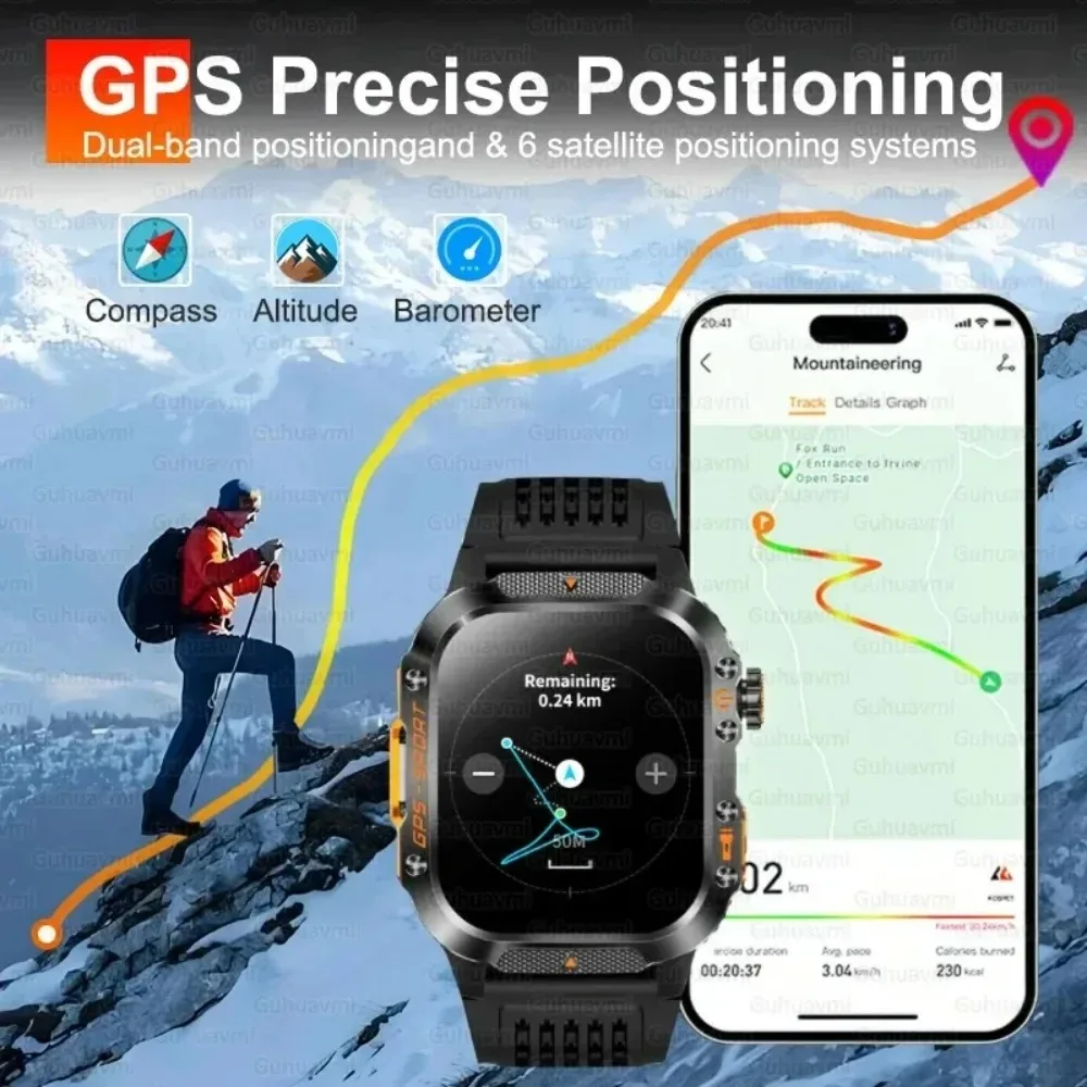 Фото Глобальная версия Xiaomi Redmi Watch 6: умные часы для мужчин с компасом, измерением пульса, Bluetooth-звонками, фонариком и водонепроницаемостью 10ATM. №2