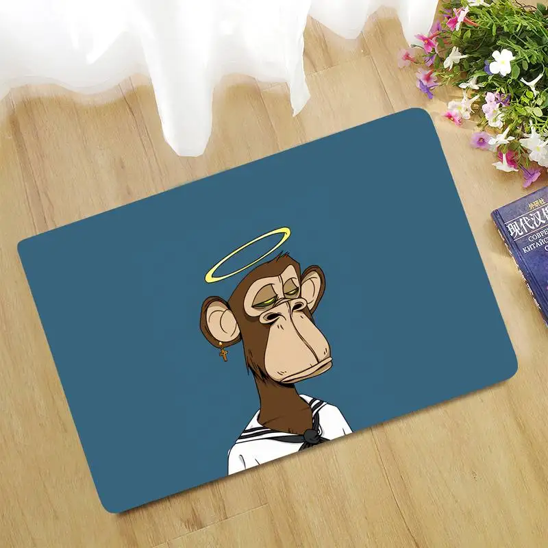 

Впитывающий напольный коврик для ванной комнаты, с принтом