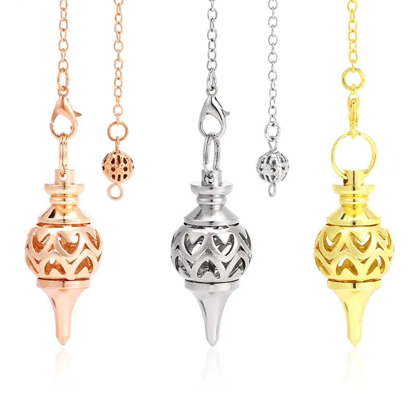 Медный кулон металлический маятник для лозоходства гадания сушки медитации чи