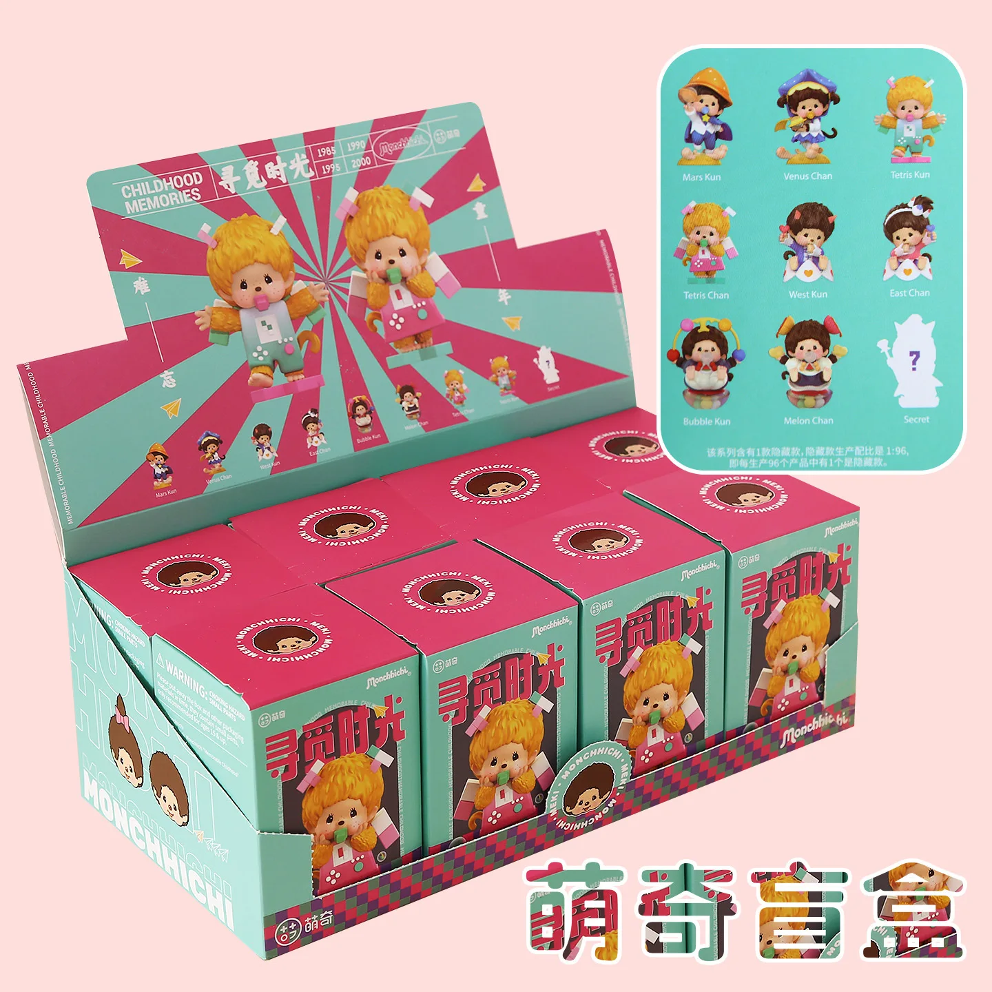 Фото Новая оригинальная коллекционная фигурка Mengqiqi: серия Blind Box, модная игрушка, украшение ручной работы, декор для комнаты из ПВХ, праздничный подарок №4