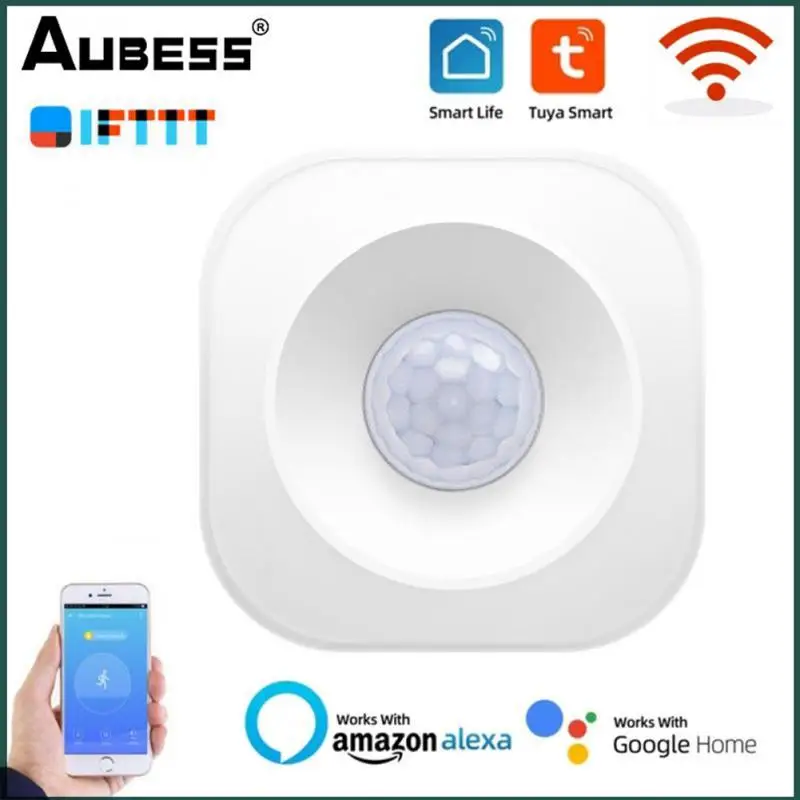 

Tuya WIFI PIR Human Motion Sensor Detector Motion Sensor Smart Life APP Wireless Home Automation System With Alexa Scene Set