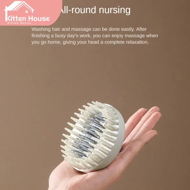 

Antenna Bump Design Multifunctional 2-in-1 Shampoo Brush Promote Scalp Blood Circulation Strengthen And Healthy Hair Roots