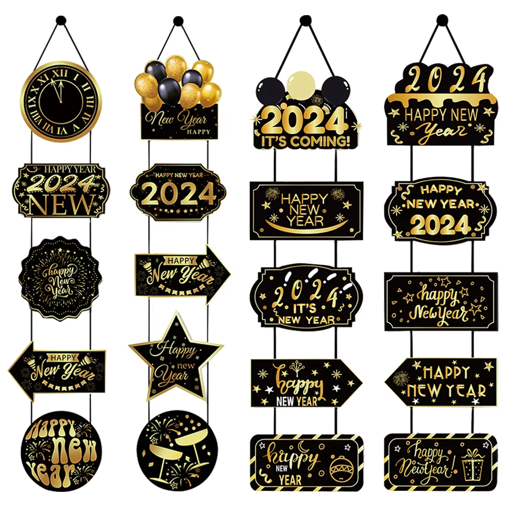 

New Year Porch Couplet Festival Door Banners Hanging Couplet Decorations New Year Home Bedroom Door Hanging Banner