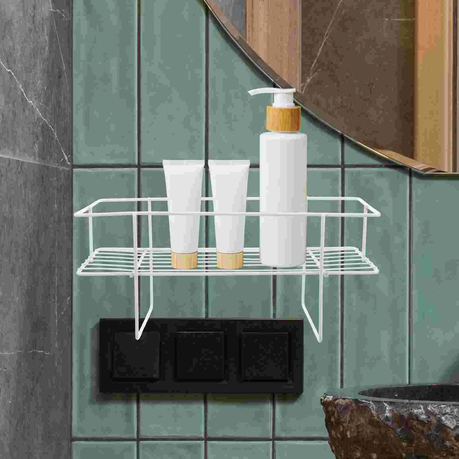 

Toilet Rack Counter Organizer Vanity Table Dressing Iron Storage Kitchen Bathroom Toiletry Organizers Toiletries
