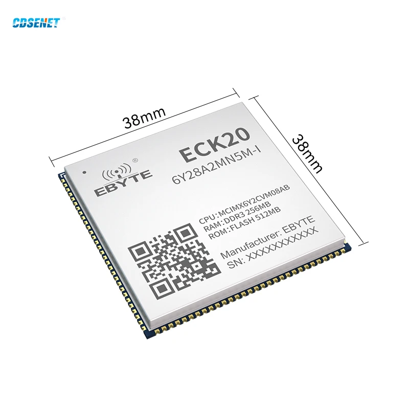 IMX6ULL Linux Core Board промышленного класса CDSENET ECK20-6Y28A2MN5M-I LCD Dual Ethernet Low Power 256M DDR3 512M Nand NXP MPU