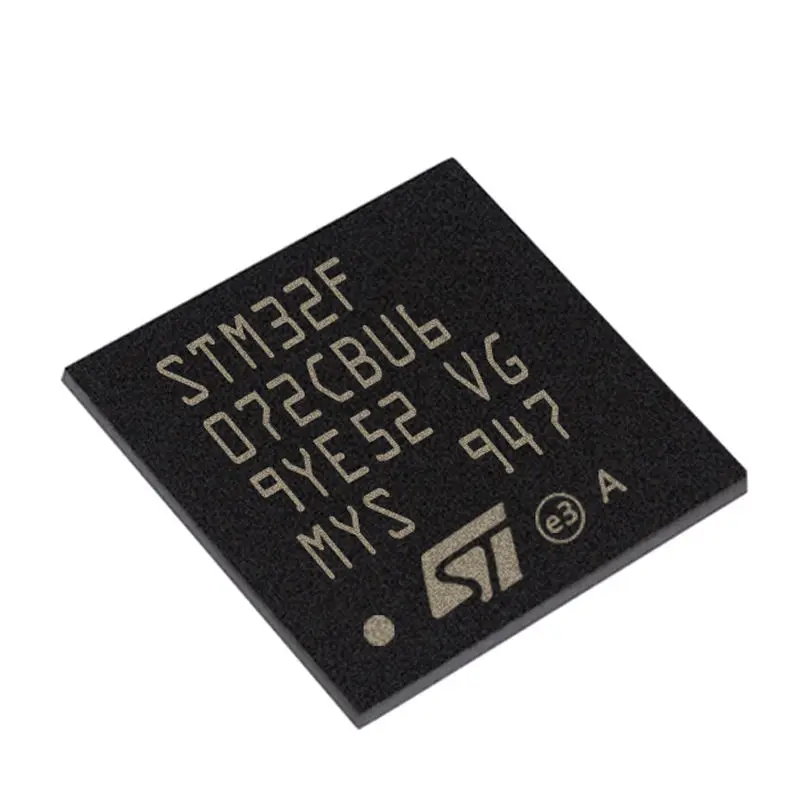 

STM32F072CBU6 новые и оригинальные электронные компоненты со встроенной схемой, стандарт обслуживания STM32F072CBU6