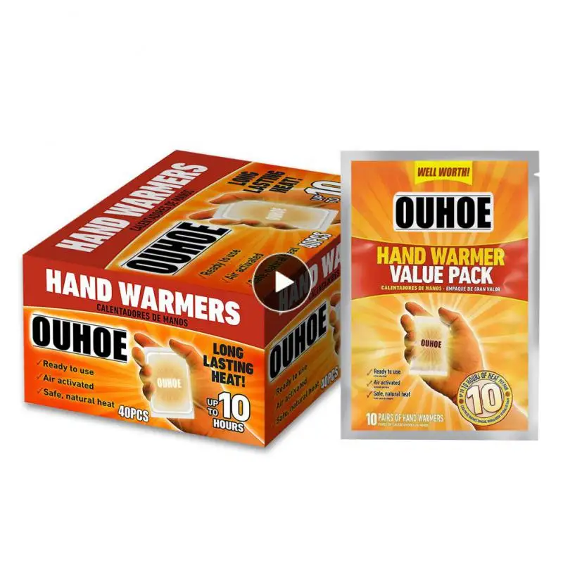 

10/Disposable Hand Warmer Value Pack Self-heating Cold-proof Warming Abdomen Warming Patch Warm Body Patch