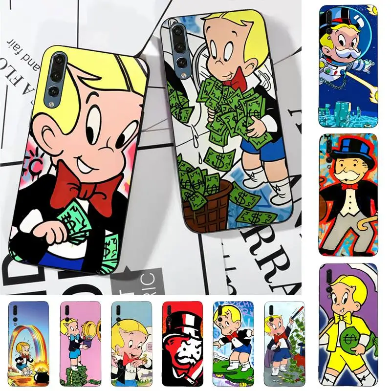Monopoly Richie Loading Out Bank Phone Case for Huawei P30 4