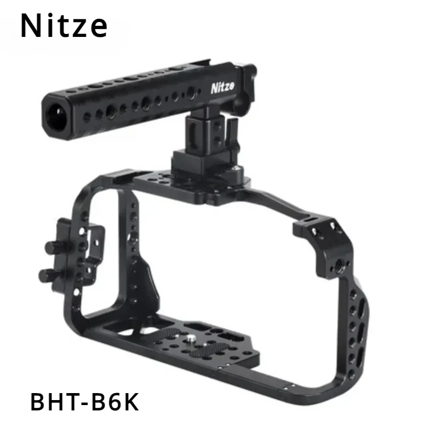 Клетка для камеры Nitze Для кино и видеокамер Комплект аксессуаров клетки BMPCC 4K/6K