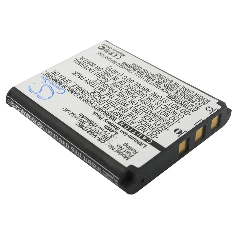 

CameronSino Battery for JVC GZ-V505 GZ-V505L GZ-V570 GZ-V505B GZ-VX715 GZ-VX715L GZ-VX700 GZ-V515 1200mAh BN-VG212 BN-VG212U